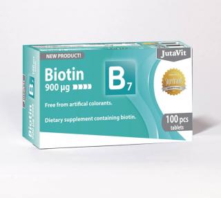 JUTAVIT BIOTIN 900MCG TABL. 100X