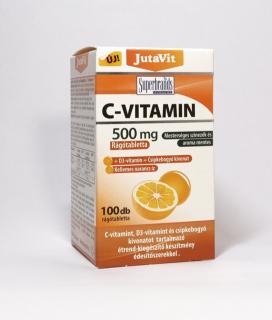 JUTAVIT C 500MG+D3+CSIPKEB.RAGOTABL.NAR. 100X