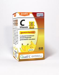 JUTAVIT C-VIT. GUMIVITAMIN BANAN IZU 60X