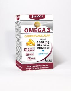 JUTAVIT CARDIOVASC OMEGA-3 ETRENDKIEG.KAPSZ. 60X