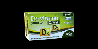 JUTAVIT D3-VIT.3000NE OLIVA LAGYZSEL.KAPSZ. 100X