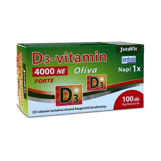 JUTAVIT D3-VIT.4000NE FORTE OLIVA KAPSZ. 100X