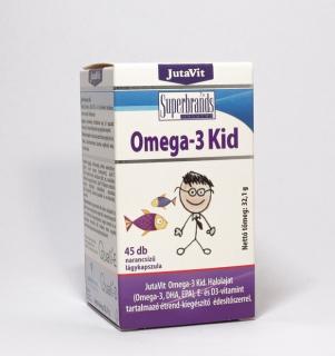 JUTAVIT OMEGA-3 KID RAGOKAPSZULA 45X