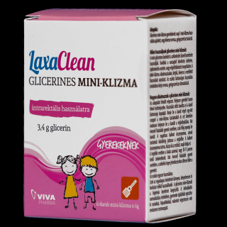 LAXACLEAN GLICERIN MINI-KLIZMA GYERMEK 6X