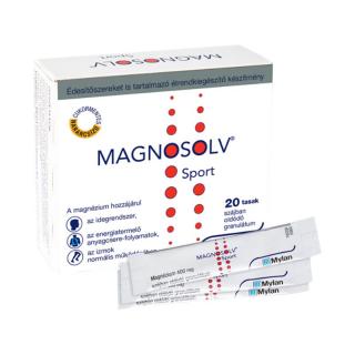 MAGNOSOLV SPORT 400MG GRANULATUM 20X