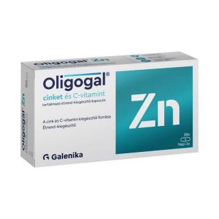 OLIGOGAL ZN CINK C-VITAMIN KAPSZULA 30X