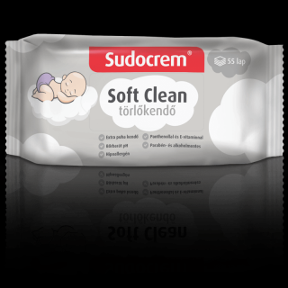 SUDOCREM SOFT CLEAN TORLOKENDO 55X