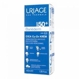 URIAGE BARIEDERM CICA CU-ZN KREM SPF50 40ML