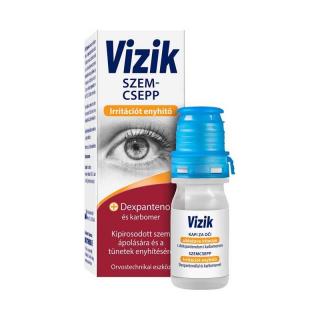 VIZIK SZEMCSEPP IRRITALT SZEMRE 10ML