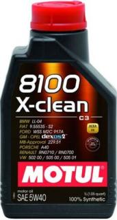 Motul 8100 x-clean 5w40 1L motorolaj