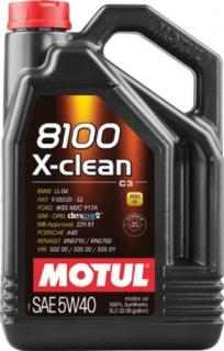 Motul 8100 x-clean 5w40 5L motorolaj