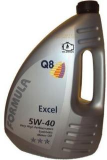 Q8 Formula Excel 5w40 4L motorolaj