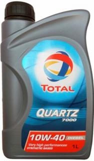 Total Quartz 7000 Diesel 10w40 1L motorolaj