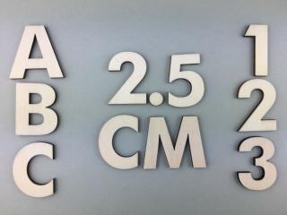 OB1 1,5 cm natúr betűk, számok
