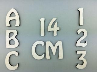 OB3 14 cm natúr betűk, számok