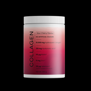 Collagen 10.000 mg + Hialuronsav Cseresznye 300g