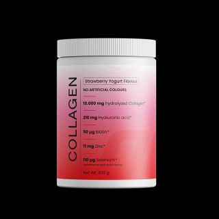 Collagen 10.000 mg + Hialuronsav Eper-joghurt 300g