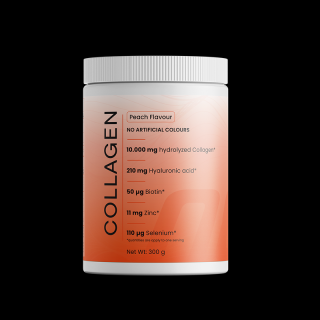 Collagen 10.000 mg + Hialuronsav Őszibarack 300g
