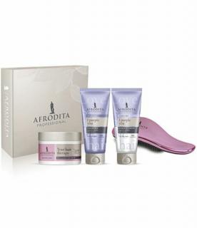 Afrodita HAIR CARE PURPLE Csomag Ajándék hajkefével