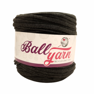 Ballyarn pólófonal - Sötétszürke - bolyhos