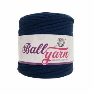 Ballyarn pólófonal - Tengerészkék - bolyhos