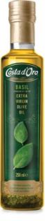 Costa d'Oro bazsalikomos extraszűz olivaolaj 250 ml