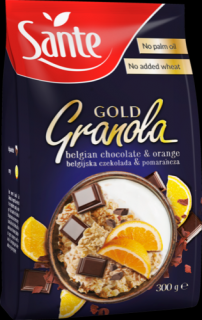 Sante Granola Gold - csokoládés-narancsos 300 g