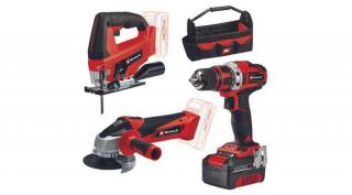 EINHELL TE-TK 18/3 Li Kit (JS+CD+AG) akkusgép szett (4257241)