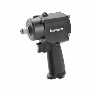 Fortum légkulcs, 1/2", 610Nm, (Twin Hammer); 10.000 1/min, 170l/min, 6,3 Bar, 1/4", 4795010