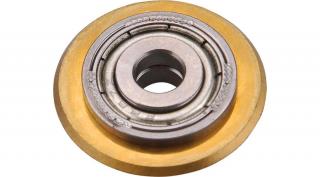 FORTUM Vágókerék a 4770816, 4770817, 4770818, 4770819 csempevágókhoz, titánium-volfrám-karbid, 22×6×5mm, csapágyas (4770815)