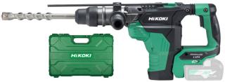 HIKOKI (HITACHI) DH36DMA-BASIC MULTIVOLT 36V-os akkus SDS-max fúró-vésőkalapács, 8.5J (akku és töltő nélkül) szénkefementes motor