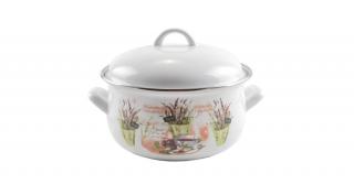 Perfect Home 13467 Zománc lábas 18 cm+fedő