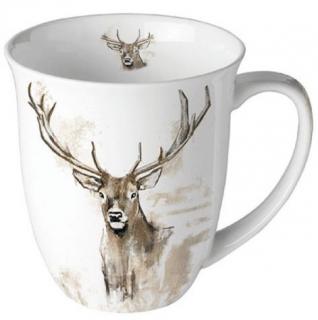 Antlers porcelán bögre ablakos dobozban