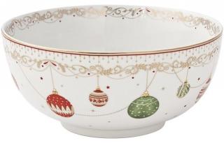 Christmas Eve porcelán kínáló tál