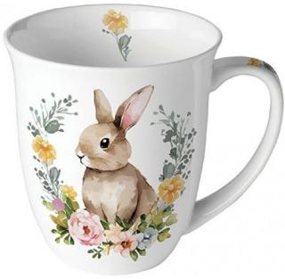 Cute Easter Rabbit porcelánbögre ablakos dobozban