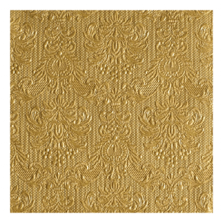 Elegance gold dombornyomott papírszalvéta, 3 méretben