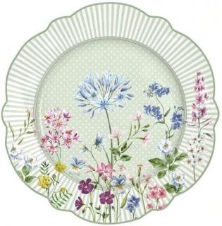 Floraison porcelán desszerttányér