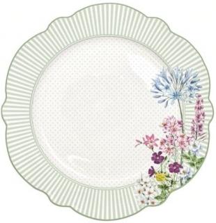 Floraison porcelán lapostányér