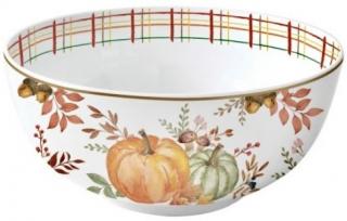 Harvest tökös porcelán tál