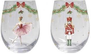 Magie de Noel üvegpohár szett, dobozban