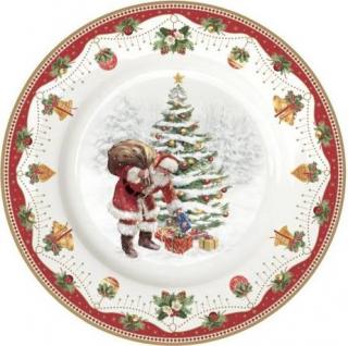 Nostalgic Christmas porcelán desszerttányér