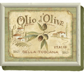 Olio d'Oliva öltálca