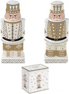 Royal Nutcracker 2 részes porcelán só-bors szóró szett, dobozban