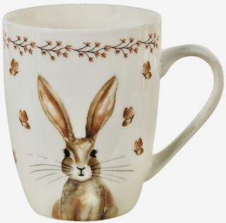 Rustic Easter Bunny porcelán bögre