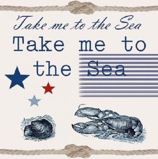 Take me to the sea papírszalvéta