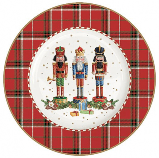 Vintage Nutcracker porcelán desszerttányér