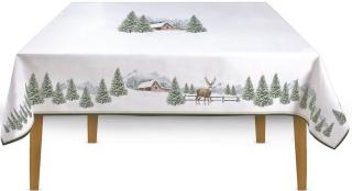 White Forest pamut asztalterítõ, két méretben