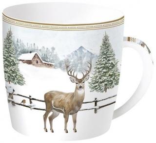 White Forest porcelán bögre dobozban