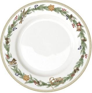 White Forest porcelán nagytányér