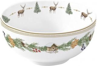 White Forest porcelán tálka